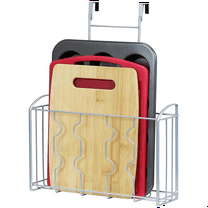 Over the Cabinet Door Organizer Holder Multi-Purpose Hanging Rack