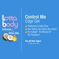 Lottabody Edge Control Hair Styling Gel with Coconut & Shea Oils, 2.25