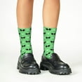 thumbnail image 4 of Fuzoiu alien cartoons Print Kids Socks For Boys Girls,Grip Crew Socks with Non Slip,Lightweight Stretch Crew Socks,Toddlers Crew Boot Socks, 4 of 5