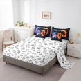 thumbnail image 5 of Homewish Colorful Game Console 7-Piece Twin Bedding Sets,Gamer Gaming Bedding Comforter Set,Multicolor Starry Sky Sheet Sets For Boys,Breathable Bedroom Decorative Reversible, 5 of 8