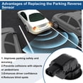 thumbnail image 4 of Sensor de Estacionamiento Reverso No.8934133040 para TOYOTA Camry VI Sedán 2.4 3.5 2006-2011 Negro Asistente de Estacionamiento 1 Pc, 4 of 6