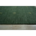 thumbnail image 3 of EORC Hand-Knotted Wool Green Contemporary Transitional Rug - Modern Elegance and Timeless Craftsmanship - 8' x 10', 3 of 7