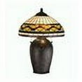 thumbnail image 2 of 2 Light Light Tiffany Acorn Table Lamp Mahogany Bronze Finish, 2 of 2