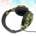 thumbnail image 3 of Shisuyan Camouflage Gaming Headset Game Machine Computer Gamer Headset Game Headphone with Microphone for Computer Moblie Phone Laptop (Green), 3 of 8