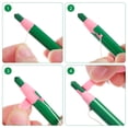 thumbnail image 2 of KAKOWELY Crayons with Sharpener for Painting Use Easy to Use Wax and Paper Material Green Color 24 Pcs,6.89"X0.79"X0.08", 2 of 4