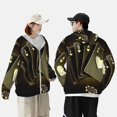 thumbnail image 4 of Balery Casino Cards 1 Sudadera ligera de manga larga con capucha y protección solar UPF 50+ para hombre y mujer, ideal para pesca y running-X-Large, 4 of 7