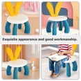 thumbnail image 2 of Lightweight Non Skid Plastic Children Stool for Kindergarten Learning 2pcs, 2 of 9