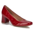 thumbnail image 2 of Walking Cradles Wc Meredith Women Pump Slip-on In Red Patent Leather, 2 of 7