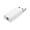 White, variant on USB A Male to 3.5mm TRRS Female Adapter for Headphones and Microphones on Laptops Desktops Digital Audios Transmission