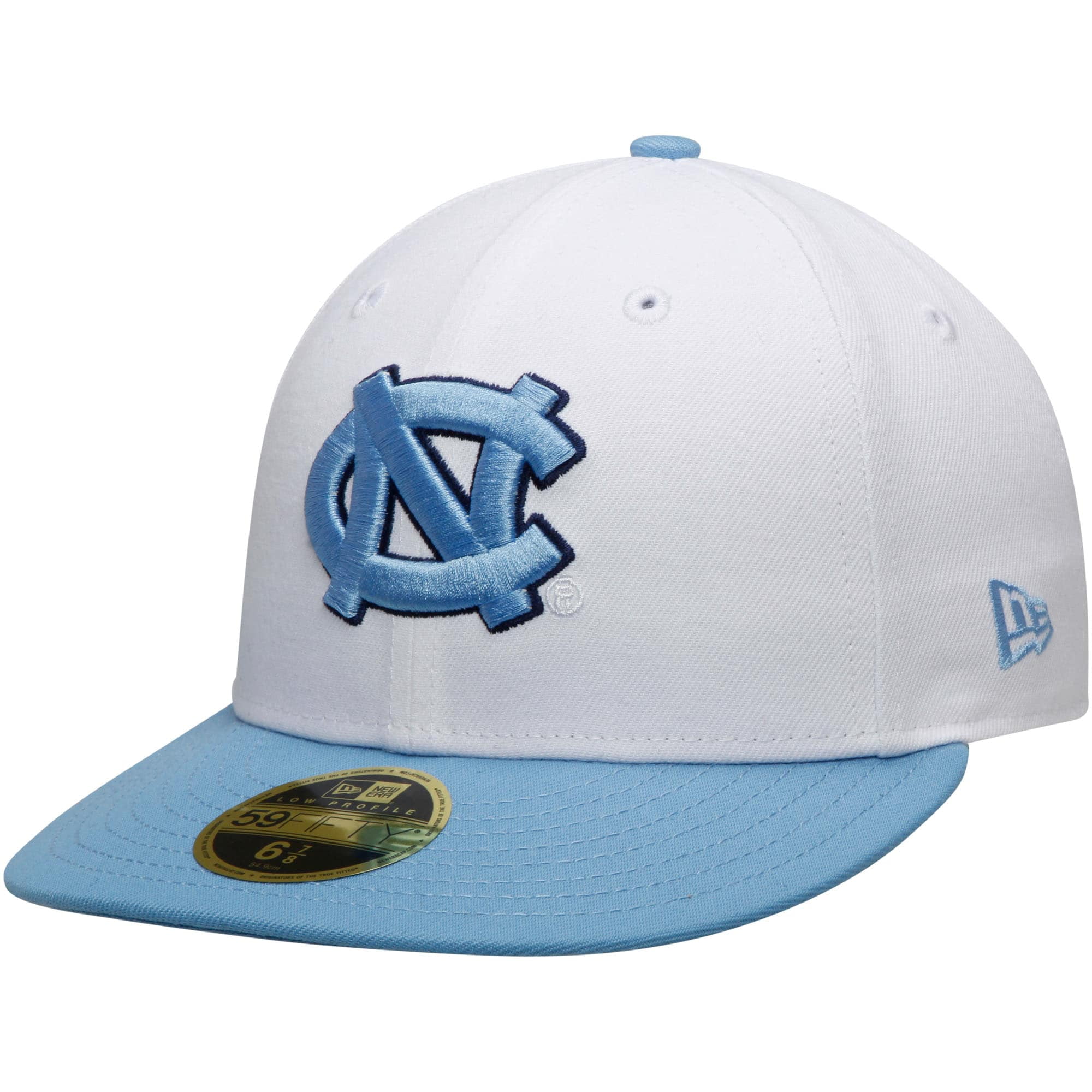 Men's New Era White North Carolina Tar 