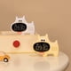 thumbnail image 4 of Reloj con Forma de Perro de Nariz Grande, con Función de Hora, Cinco Alarmas, Carga USB, Función de Repetición (Amarillo), 4 of 5