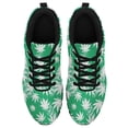 thumbnail image 2 of Marijuana Leaf Shoes for Men Women Running Sneakers Breathable Casual Sport Tennis Shoes Gift for Him Her Black Size 10.5, 2 of 5