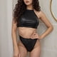 thumbnail image 4 of Conjunto de lencería sexy de color liso para mujer: ropa de dormir elegante y cómoda, material de poliéster, tallas S-XXL, corte favorecedor, versátil para el uso diario, 4 of 6