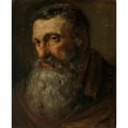 thumbnail image 2 of Michał Płoński 12x14 Black Ornate Wood Framed Double Matted Museum Art Print Titled: Portrait of Teodor Kobylański, 2 of 5