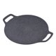 thumbnail image 5 of Sartén para Barbacoa Coraana, Plancha Redonda de aluminio Fundido Con Revestimiente Antiadherente de 6 Capas Con ASas COMODAS Para Cocinar en Interiors Y Exteriores, Color Negro, 5 of 7