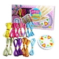 thumbnail image 2 of Juego de fabricación de pulseras de cuerda para bricolaje, Kit de pulseras DIY, regalo de cumpleaños para niña, 2 of 8