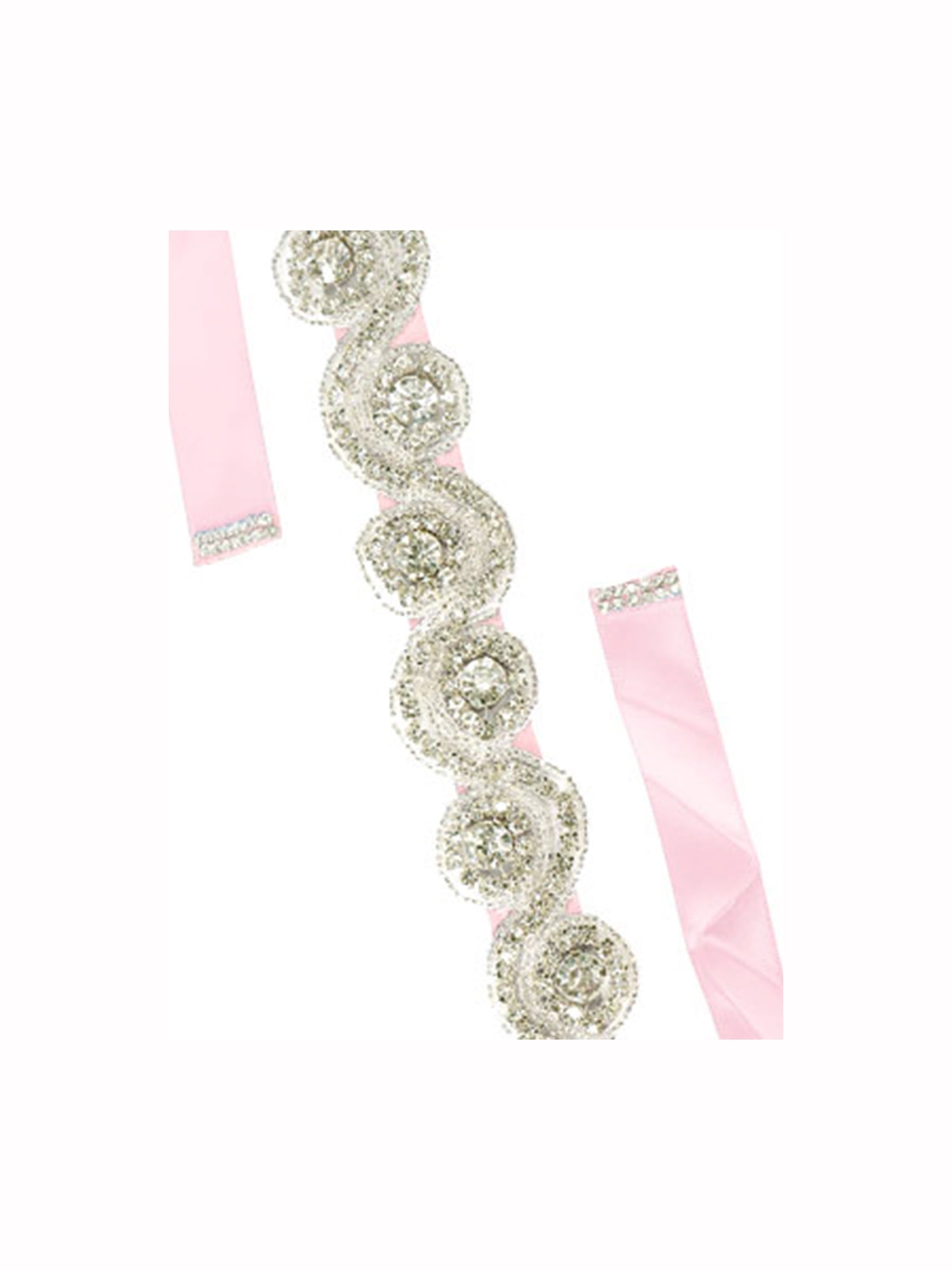 Sash Ribbon Rhinestone Bridal Belt 