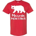 thumbnail image 3 of Inktastic Missoula, Montana White Bear Silhouette T-Shirt, 3 of 5