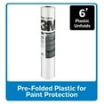 thumbnail image 2 of 3M Hand-Masker Contractor's Plastic, 6 ft x 90 ft x 0.00035 in, 1 Roll/Pack, 2 of 6