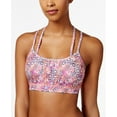 thumbnail image 2 of Gaiam Womens Iris Printed Low-impact Sports Bra Size XS, 2 of 2