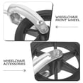 thumbnail image 3 of FESTFENDS 1 Set Wheelchair Replacement Parts Rubber Wheels with Smooth Rotation for Daily Use, 3 of 8