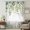 Green, variant on Brown Eucalyptus Fall Sheer Curtains 54 Inches Long, Botanical Weeping Leaves Pastoral Light Filering Curtains, Breathable Simi Curtain Privacy Drapes for Kitchen Bathroom Small Window Treatment