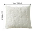 thumbnail image 2 of 2PCS Christmas Pillow Covers 18x18 Inch Christmas Tree Snowflake Shaped Throw Pillow Covers White Soft Plush Pillow Case for Couch Sofa Holiday Winter Home Decor, 2 of 5