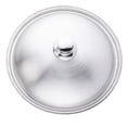 thumbnail image 4 of RENACLIPY Universal Lid for Pans Pots Pot Cover Kitchen Utensil Silver 1Pack, 4 of 6