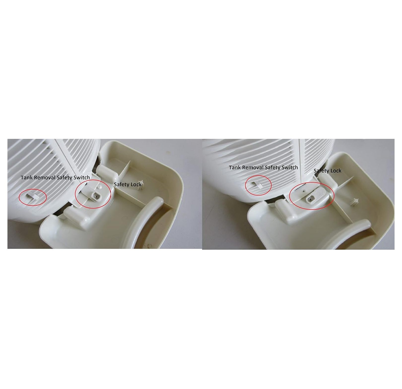 U-32030 3.5 Gallon Warm Mist Humidifier with Wicking Vapor System,White/Clear