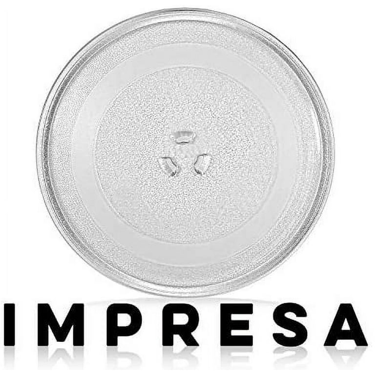 Impresa 12.75 Microwave Glass Plate/Microwave Glass Turntable Plate  Replacement