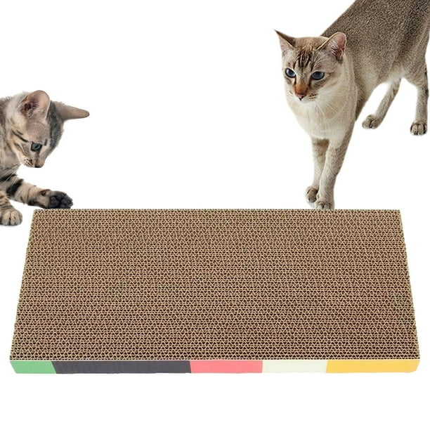 Rascadores de cartón para gatos, protector de muebles resistente