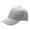 Gray, variant on Men Women Black Baseball Cap Adjustable Curved Visor Hat