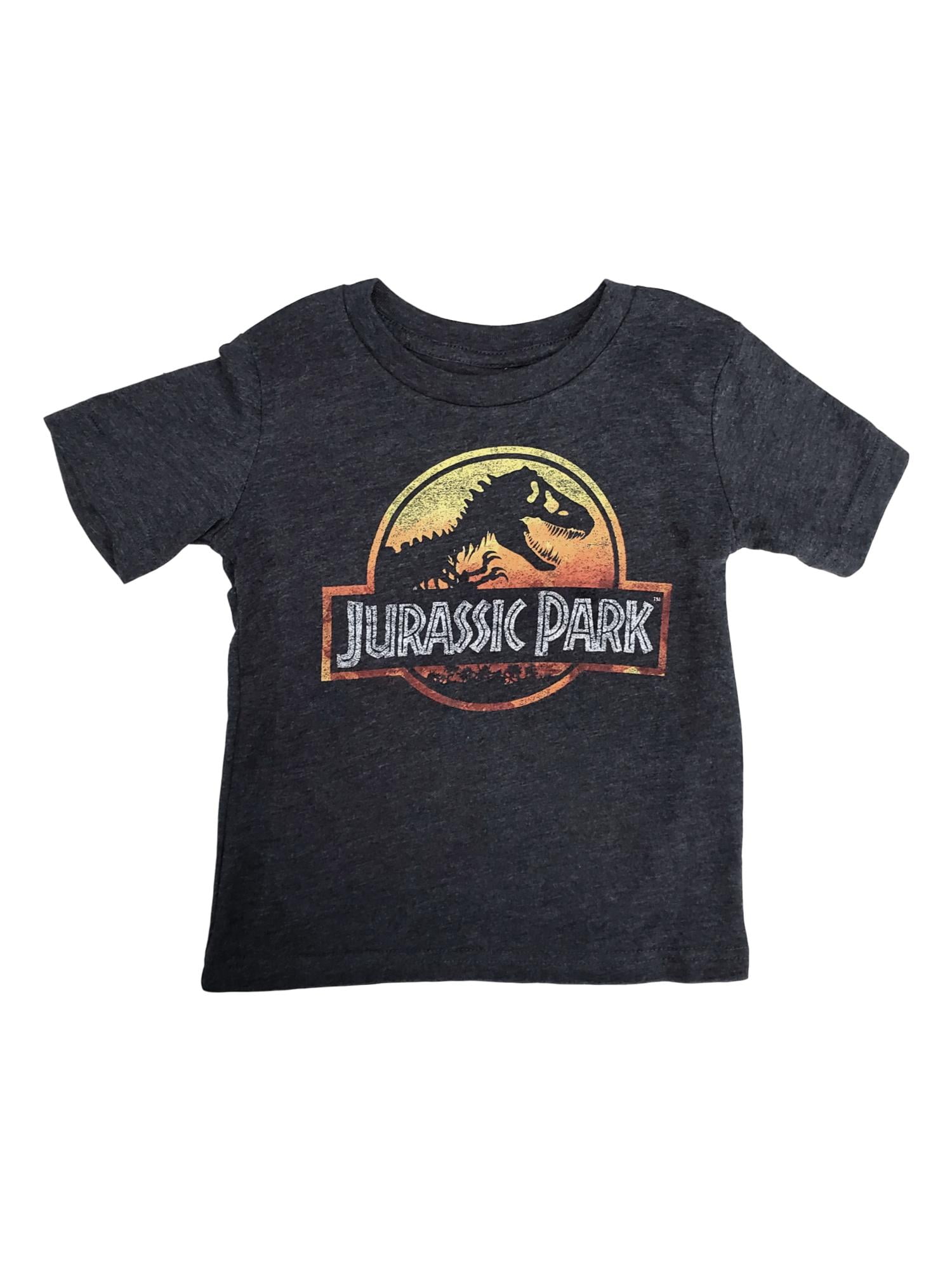 Jurassic Park Toddler Boys Gray Short 
