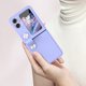 thumbnail image 3 of Flip Cover TPU Portátil Con Correa Mano para Smartphone Find N2 () Morado, 3 of 9