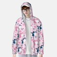thumbnail image 2 of Vsdgher Sweat à Capuche Imprimé Chien Caniche pour Hommes Femmes, Manches Longues Protection Solaire Pêche pour Course Natation-Moyen, 2 of 7