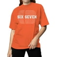thumbnail image 2 of Six Seven Bold Typography Design Women's T-shirt, 2 of 3