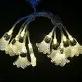 thumbnail image 1 of Guirnalda de luces solares LED de 6 m y 40 LED para Halloween al aire libre, decoración para fiestas, jardín, festividades, otoño, luces cálidas tipo calabaza (infantil), 1 of 2