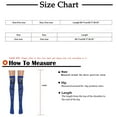 thumbnail image 3 of Odeerbi Thigh High Stockings for Women 2024 Dark Castle Socks Cosplay Socks Make Up Ball Cosplay Blue, 3 of 7