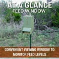 Treeline FDR0070AS Hanging Deer Feeder 80lb. Feed Capacity Stainless