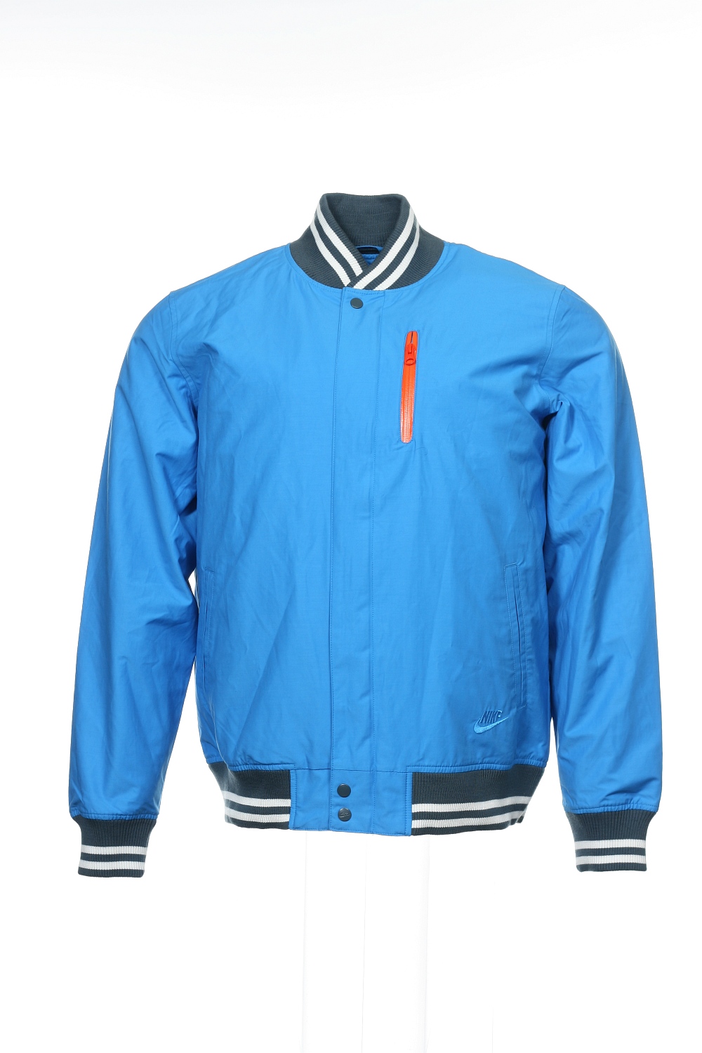 nike blue bomber jacket
