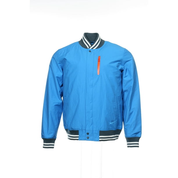 Nike Nike Light Blue Bomber Jacket , Size Large