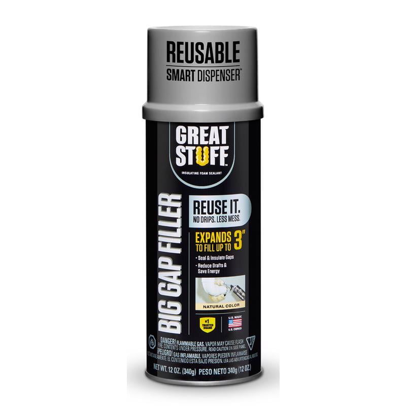 Great Stuff 12 Pack 20 oz Polyurethane Foam Sealant, Expanding