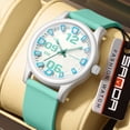 thumbnail image 3 of WFashion women's watches, simple casual Soft silicone strap lady watches waterproof, nurse watches for woman, ladies wristwatch, 3 of 9