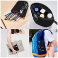thumbnail image 5 of Picia Skeleton Playing Xylophone Print Telescopic Pencil Case, Telescopic Pen Holder Telescopic Pencil Pouch Bag Stationery Pencil Case Box Storage Organizer Makeup Bag, 5 of 6