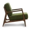 thumbnail image 3 of Poly and Bark Verity Fabric Lounge Chair in Distressed Green Velvet, 3 of 10