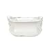 thumbnail image 3 of White Terracotta Cache Pot, 3 of 4