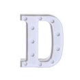 thumbnail image 5 of Alphabet LED Letter Lights Light Up White Plastic Letters Standing Hanging D, 5 of 5