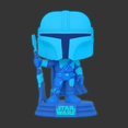 thumbnail image 3 of Pop Star Wars The Mandalorian 3.75 Inch Action Figure Exclusive - The Mandalorian Hologram #345, 3 of 4