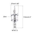 thumbnail image 2 of Unique Bargains M14x1.5 Thread 25ml Sight Gravity Drip Feed Needle Valve Type Oil Cup, 2 of 5