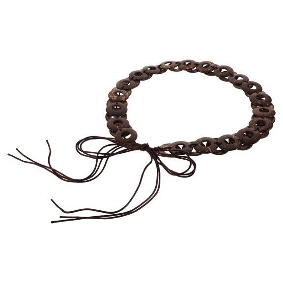 MLINS  Women Pants Waist Belt Charm Bracelet Velvet Miss Woman Coffee